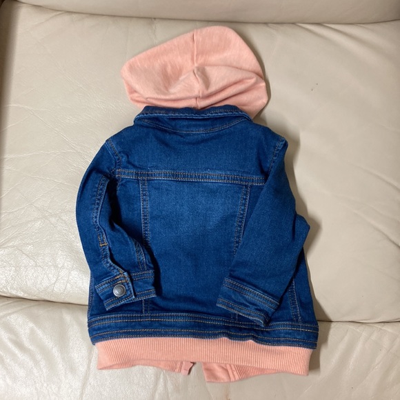 FIRST IMPRESSIONS 2T Hooded Jean Jacket - Picture 5 of 5